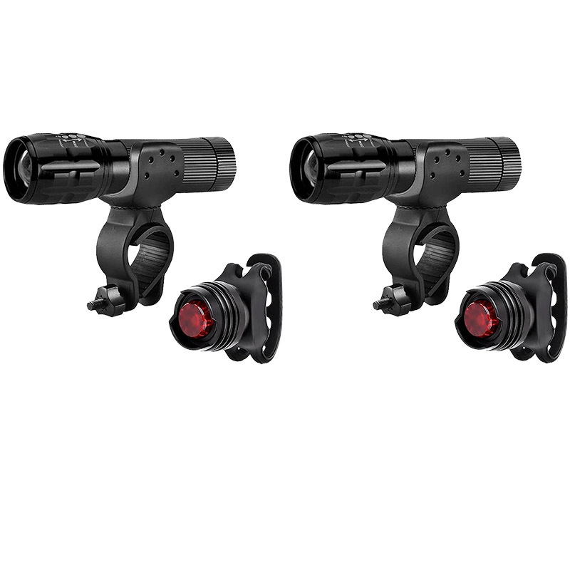 Cross-border dedicated night riding flashlight with bracket taillight suit large quantity Congyou wholesale bicycle light