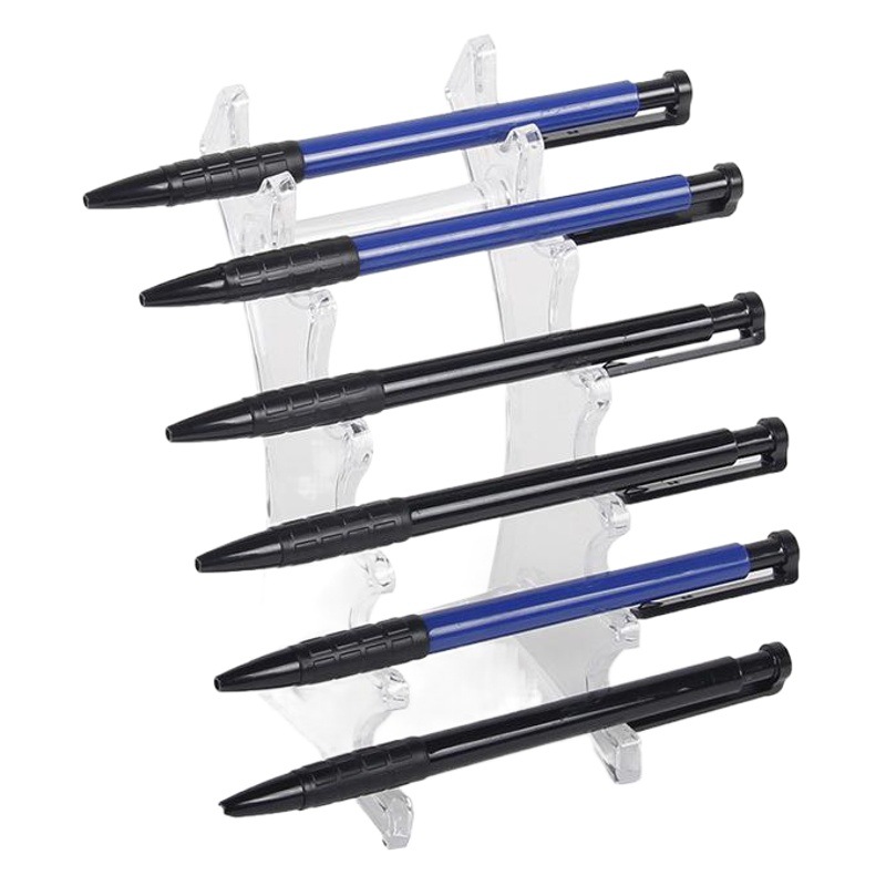 Cosmetic display stand plastic creative pen holder transparent plastic makeup stationery oil pen display eyeliner Eyebrow Pen Holder