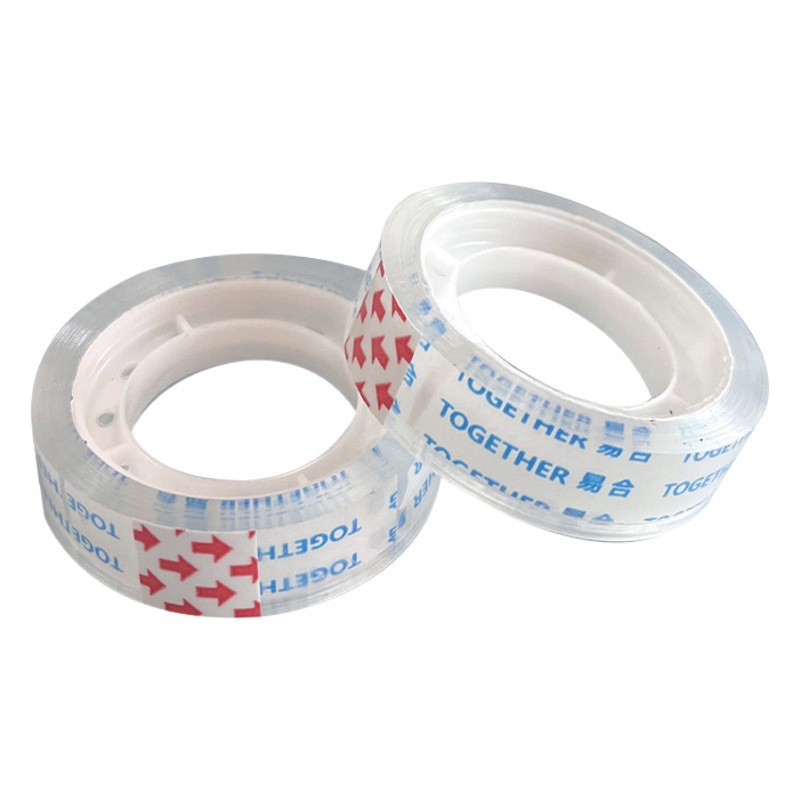 Yili Whole Box Stationery Tape Wholesale Width 1.2/1.5cm Office Invisible Student Sealing Transparent Small Tape