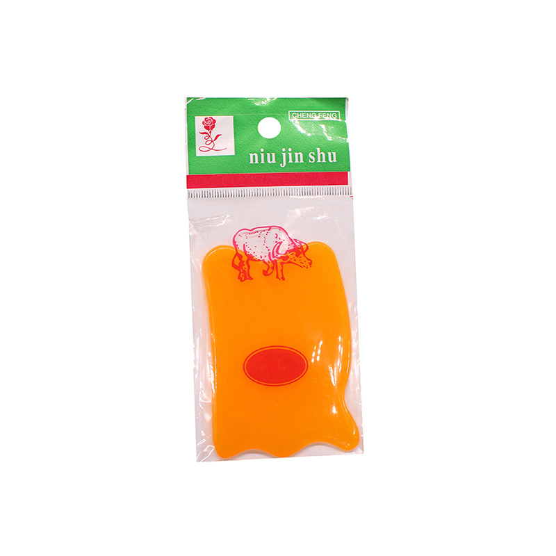 Picture of Wholesale Resin Plastic Massage Scraping Board Square Scraping Piece for Face, Neck and Back Physiotherapy and Beauty Scraping Board