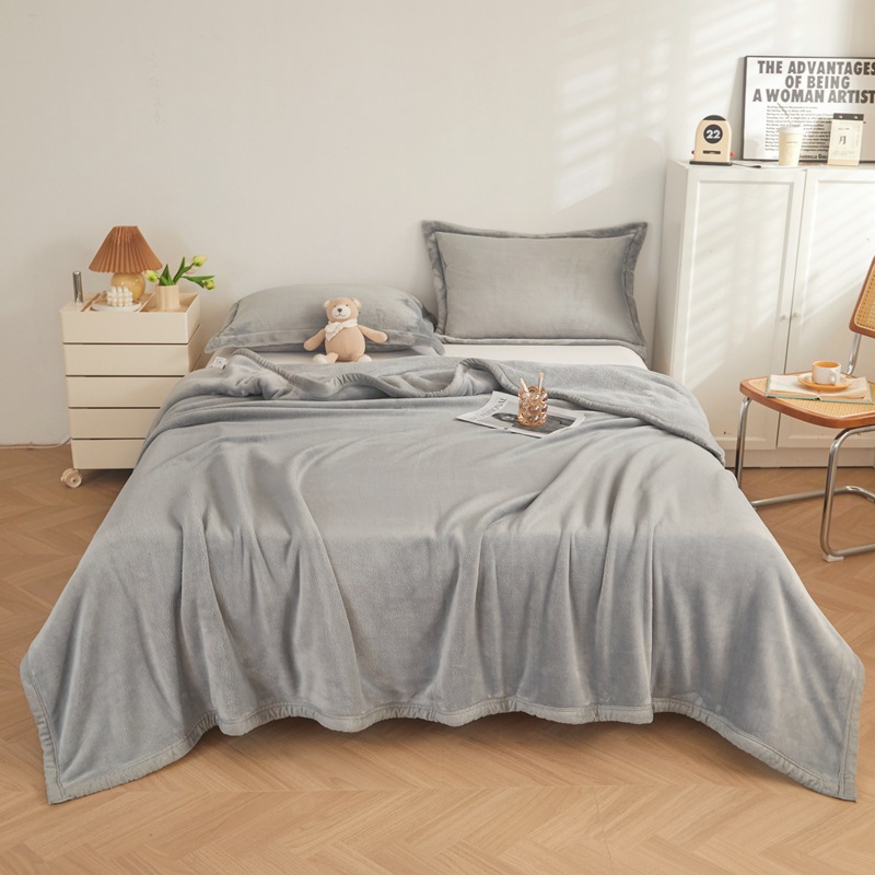 Picture of Jieliya cloud mink blanket nap blanket flannel bed sheet blanket