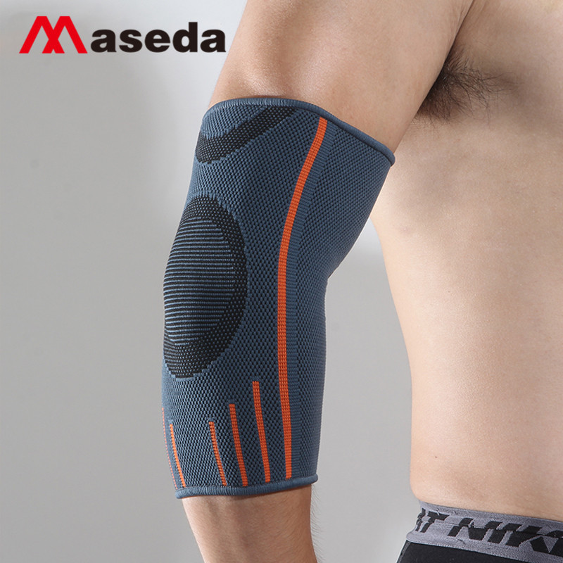 Picture of Maxi Cross-border Sports Goods Factory Nylon Elastic Knitted Elbow Pad Sports Fitness