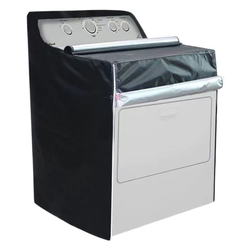 Cross-border hot sale washing machine dust cover roller washing machine cover dryer top cover special dust cover