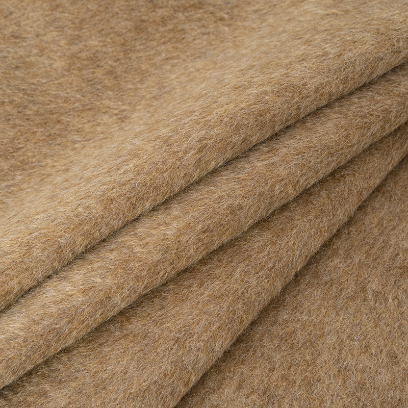Picture of Foreign Trade Single-Sided Alpaca-Style Long-Haired Wool Fabric 680G/M Autumn and Winter European and American Coat Wool Fabric