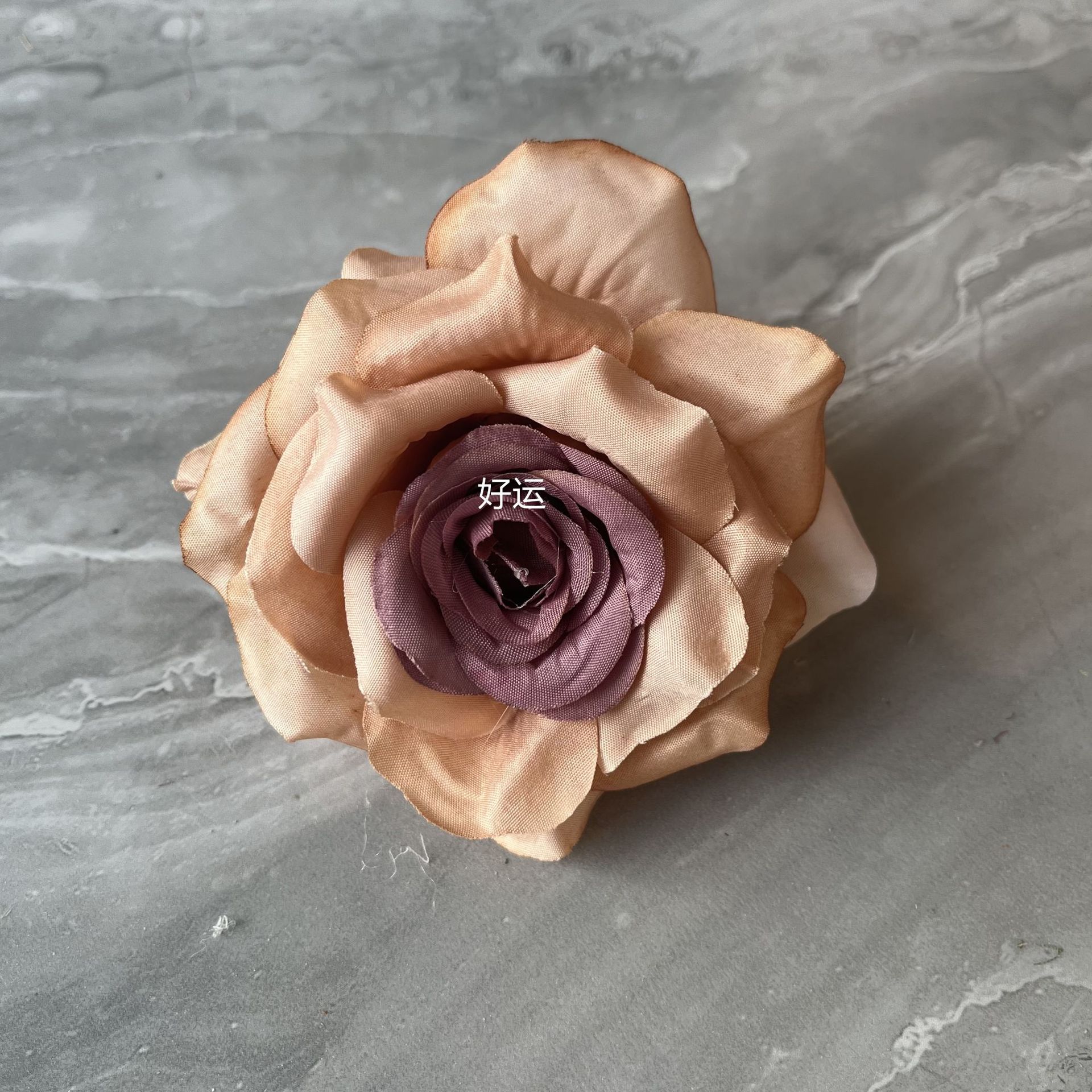 Picture of Simulation Rose Head Diamond Rose diy Decorative Clothing Hat Design Fucheng Handmade Rose Wedding Flower