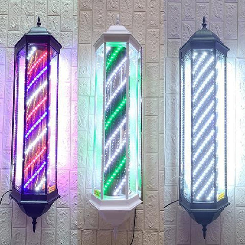 Picture of Barber shop small turn light perm foreign trade turn light barber shop brighten simple mold palace lamp light box factory maintenance