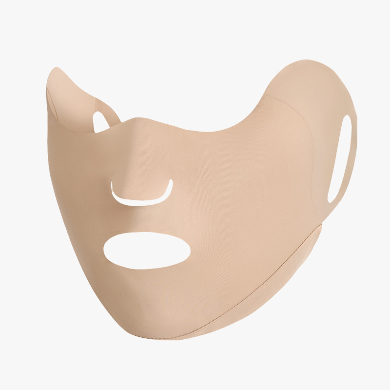 Summer Eye Protection Angle Mask Women's Sunscreen Ice Silk Cool Anti-ultraviolet Stereo Ear-hanging Mask XKZ60