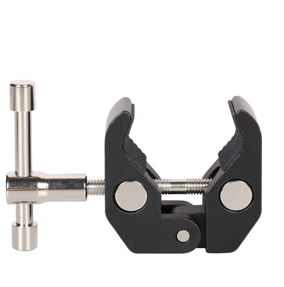 Picture of Tripod C-Type Expansion Clamp, Powerful Clamp, Bicycle Clamp, Magic Arm Fixed U-Shaped Large Crab Clamp