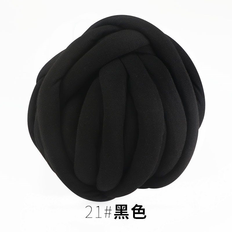 Picture of Heart-filling cotton warm velvet cotton Iceland wool DIY hand-woven hook blanket carpet cover blanket dog kennel cat nest cushion basket basket bag