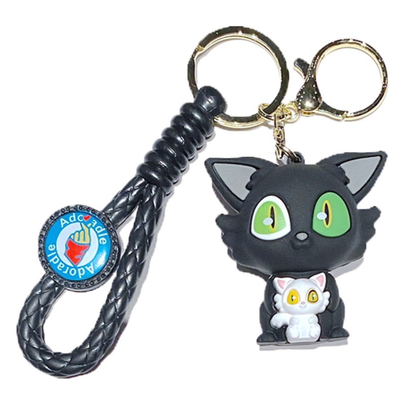 Cartoon Bell Bud Journey Keychain Animation Peripheral Zong Like Cao Tai Car Keyring Pendant Schoolbag Accessories Wholesale