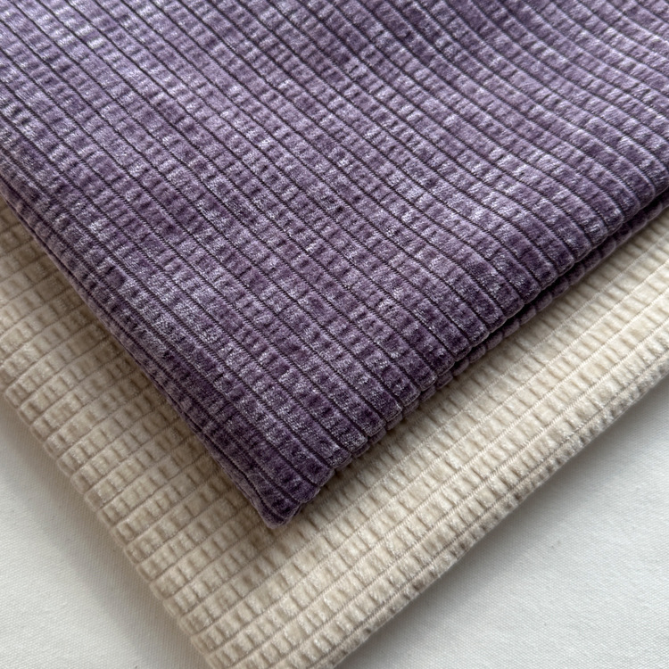 Picture of Thick Strip Cheney Bubble Fabric Boutique Chenille Fabric Jacket suit Pants New Chinese Style National Style Clothing Cloth Sofa