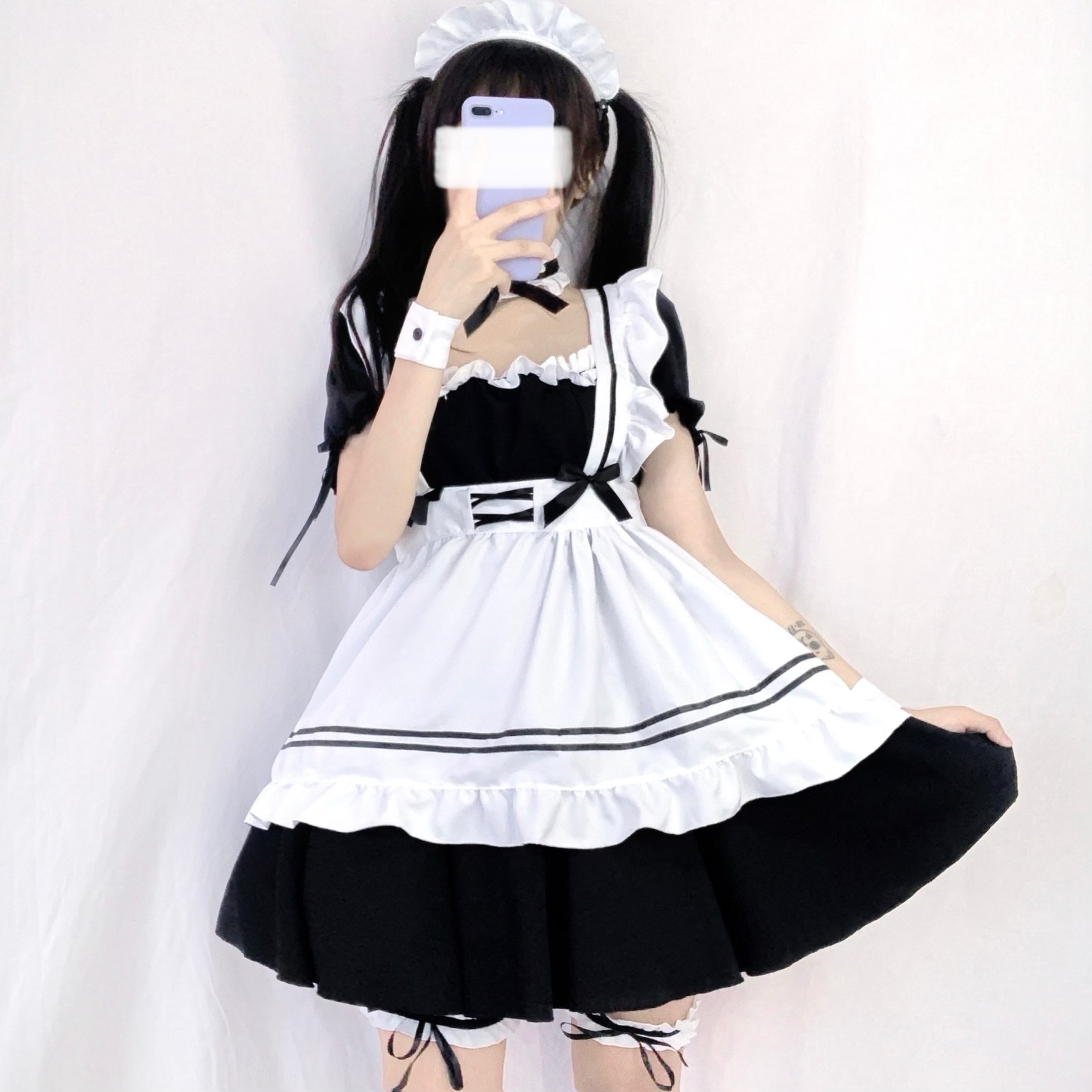 Picture of S-4Xl Large Size Japanese Style Maid Costume Cosplay Maid Costume Anime Cosplay Lolita Lolita Women's Clothing