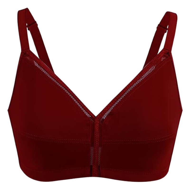New ultra-thin lace plus size bra chubby girl European and American sexy underwear Women's Big chest small bra micro push up CD Cup