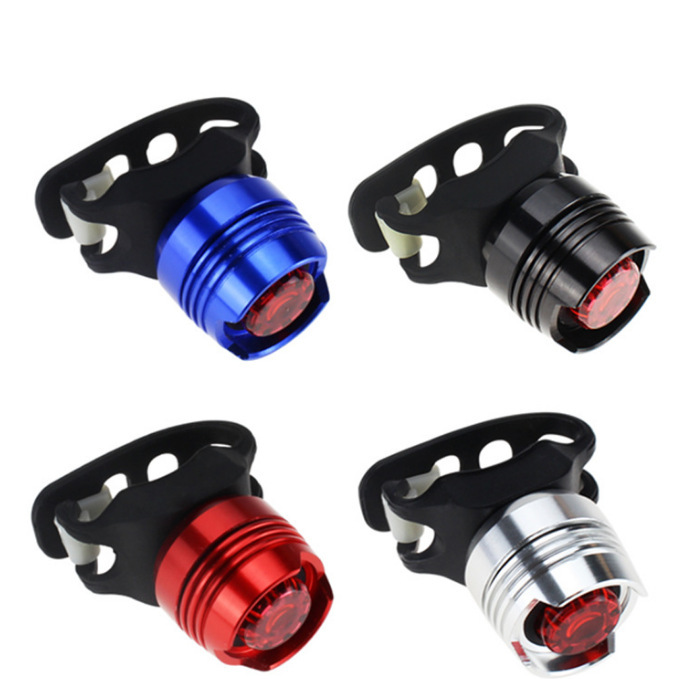 Crocs Warning Light High-Bright Ruby Bicycle Tail Light Aluminum Alloy Tail Light Bicycle Helmet Light Warning Light