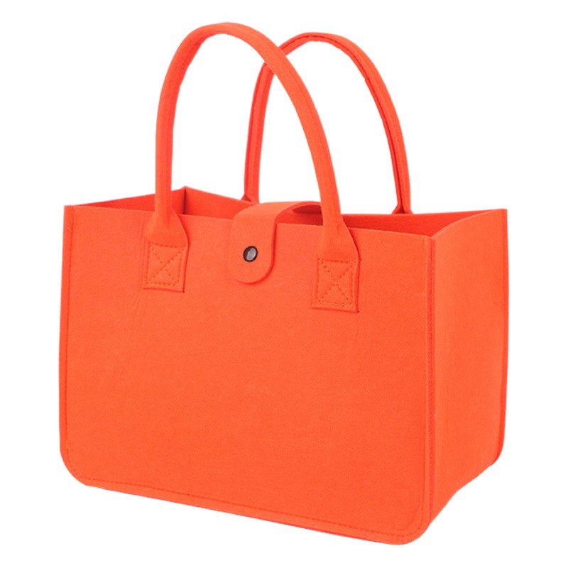 Wholesale felt handbag shopping bag advertising gift baby 100-day-old felt bag printable logo