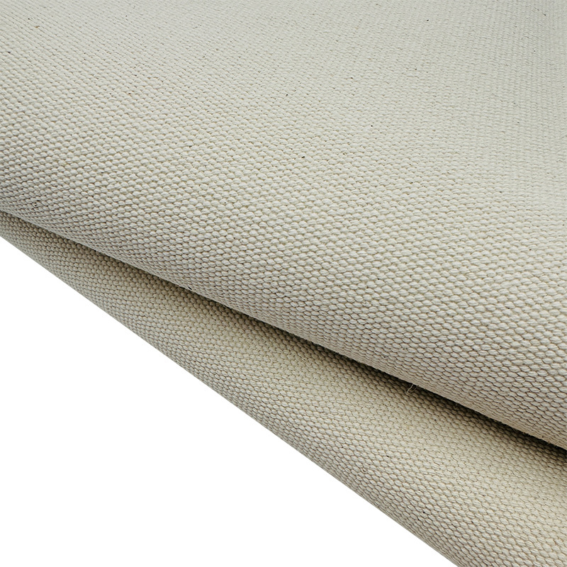 Picture of Wholesale Natural Color Raw Cloth 640g Cotton Polyester Raw Cloth Canvas Tent Fabric for Clothing and Bags Cotton Polyester Canvas Fabric