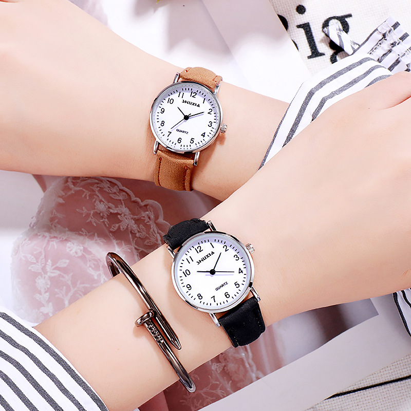 South Korea Fashion Mori Women's Watch Korean Style Simple Belt Student Retro All-match Small Style Girl's Fresh Watch