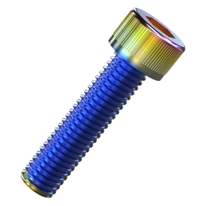 Suitable for Suzuki GSX250R motorcycle modified accessories 6mm hexagon socket screws 304 stainless steel color screws