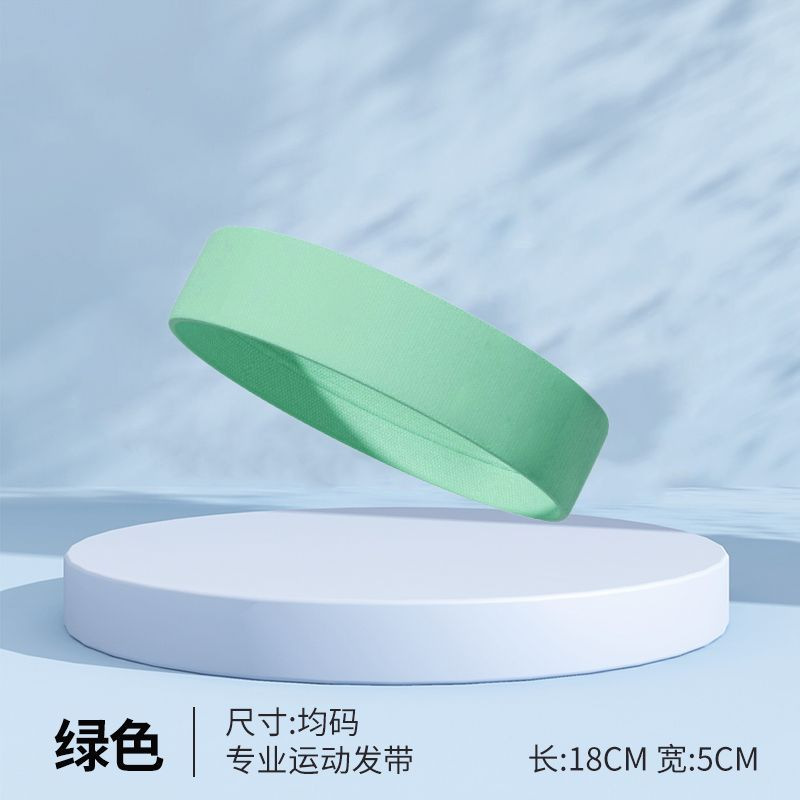 Picture of New Sports Headband for Men and Women Outdoor Running Basketball Fitness Yoga Sweat-Wicking Breathable High-Elastic Hairband Anti-Sweat Band
