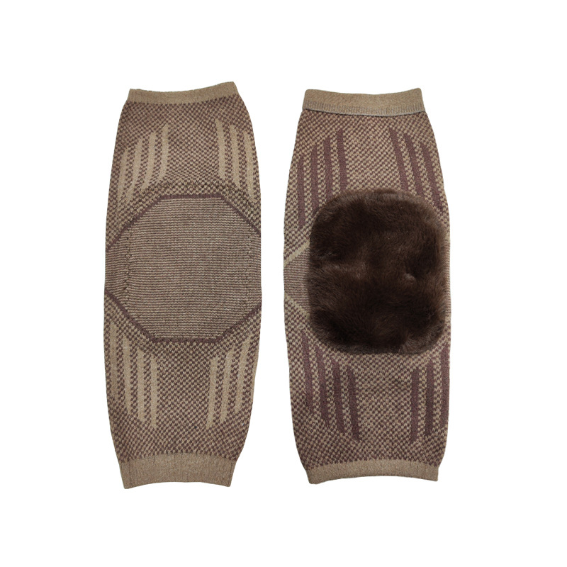 Picture of Autumn and winter cashmere leggings kneecap cover for the elderly thickened fleece-lined men and women old cold leg kneecap warm cold-proof