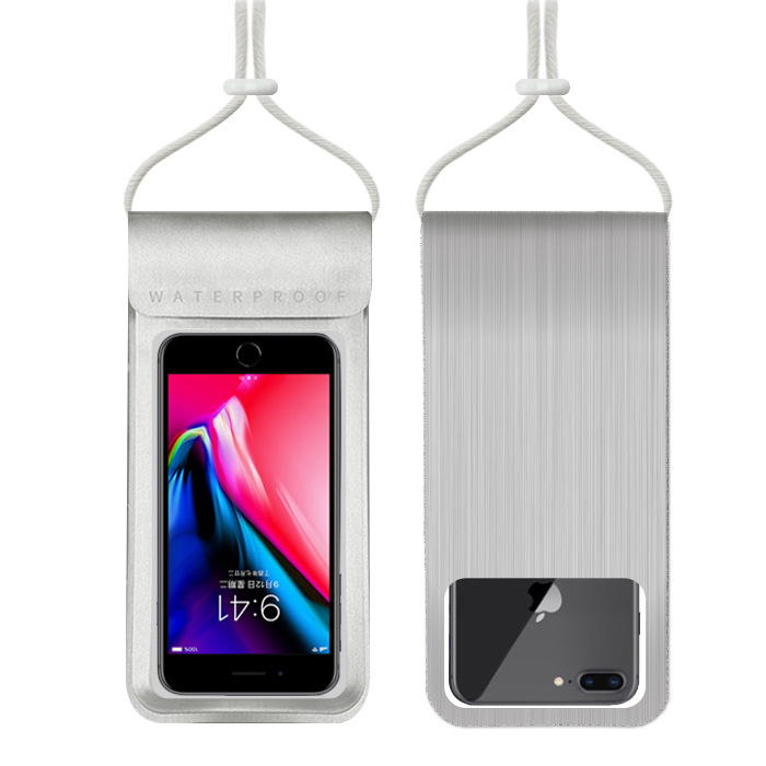 Picture of Mobile Phone Waterproof Bag Touchscreen Swimming Diving Case Transparent Mobile Phone Bag Waterproof Bag Universal Takeaway Rider Mobile Phone Case