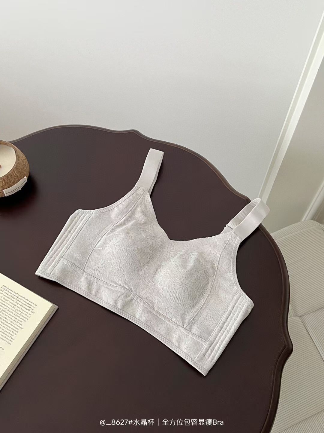 Picture of Ultra-thin cup big chest small underwear women's full Cup seamless push up breast collection anti-sagging rabbit ear cup bra