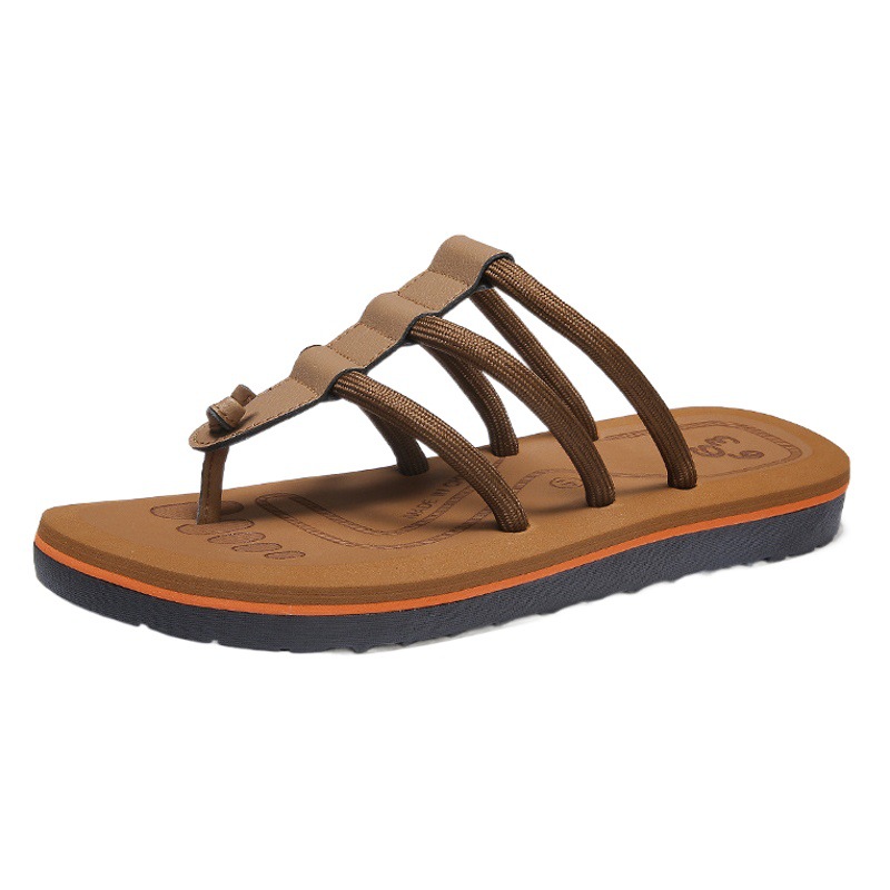 2025 Summer New Men's Anti-slip Flip-flops Eva Slippers Men's Casual Beach Sandals Slide