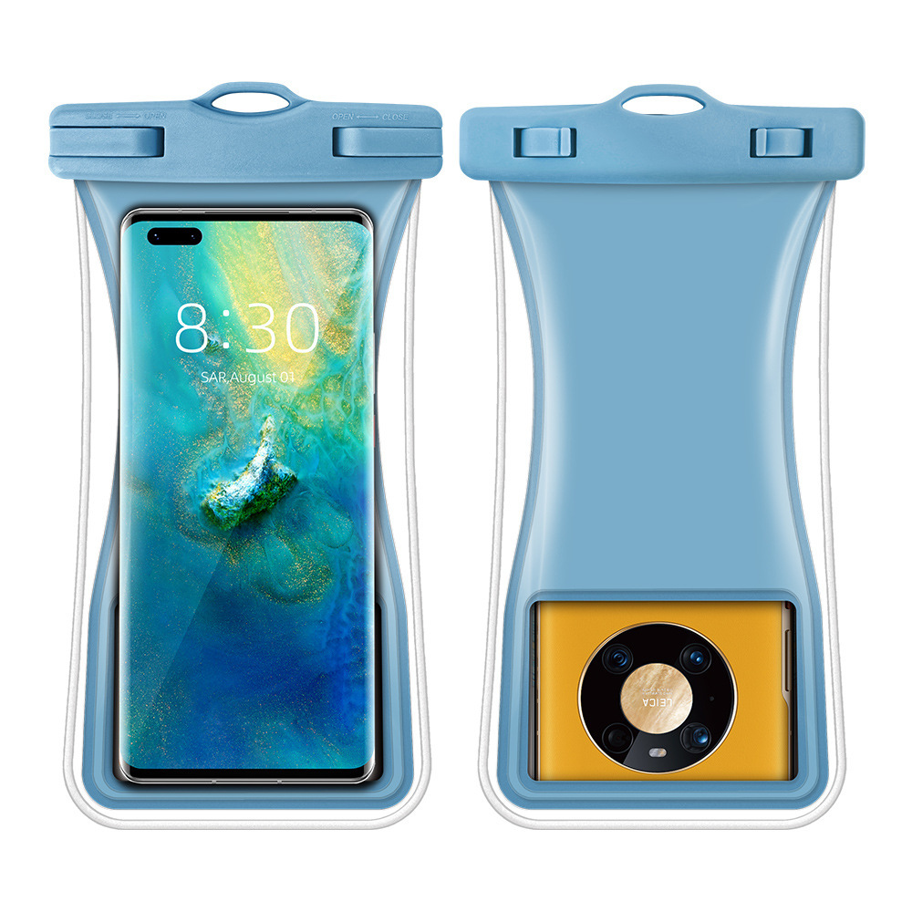 Picture of Small waist mobile phone waterproof bag touch screen diving drift bag hot spring transparent airbag mobile phone waterproof bag wholesale