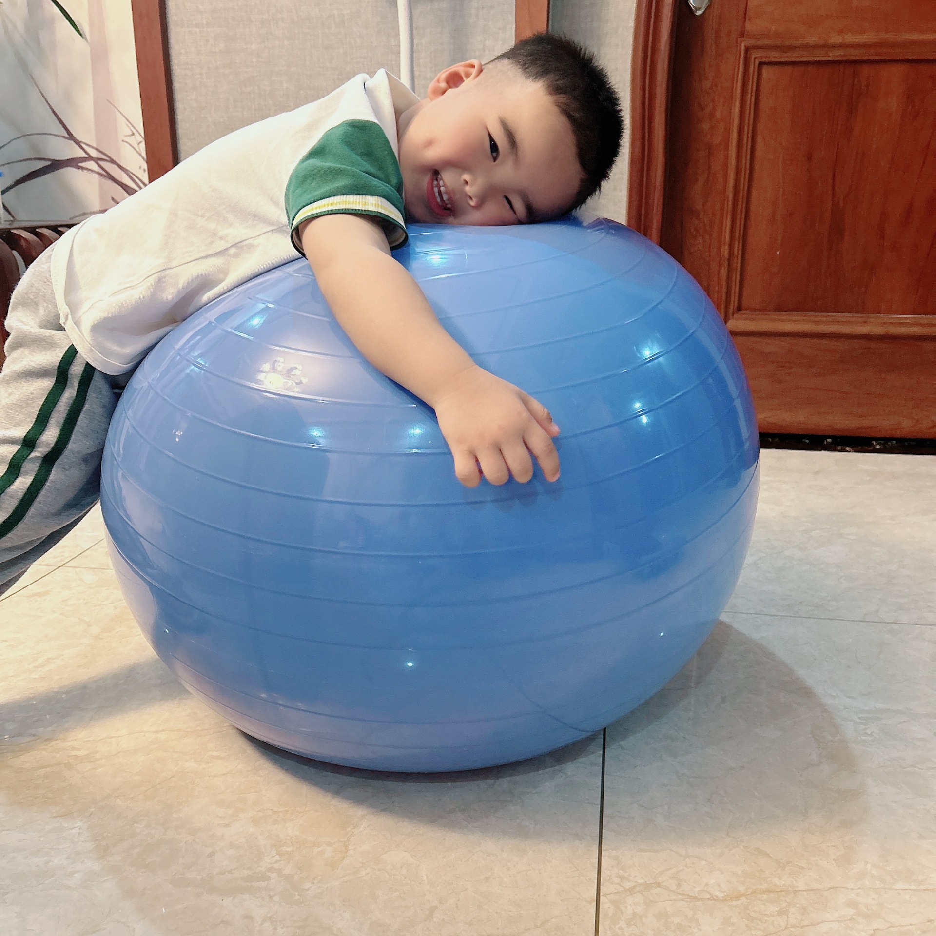 Picture of Pvc Thickeneded Explosion-Proof Yoga Ball Sports Fitness Balance Ball Strength Training Gymnastics Ball Dance Massage Ball Wholesale