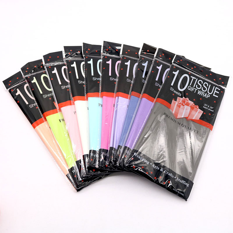 Picture of Cross-border hot selling 10 pieces of color tissue paper Sydney paper copy paper children's handmade origami origami paper material