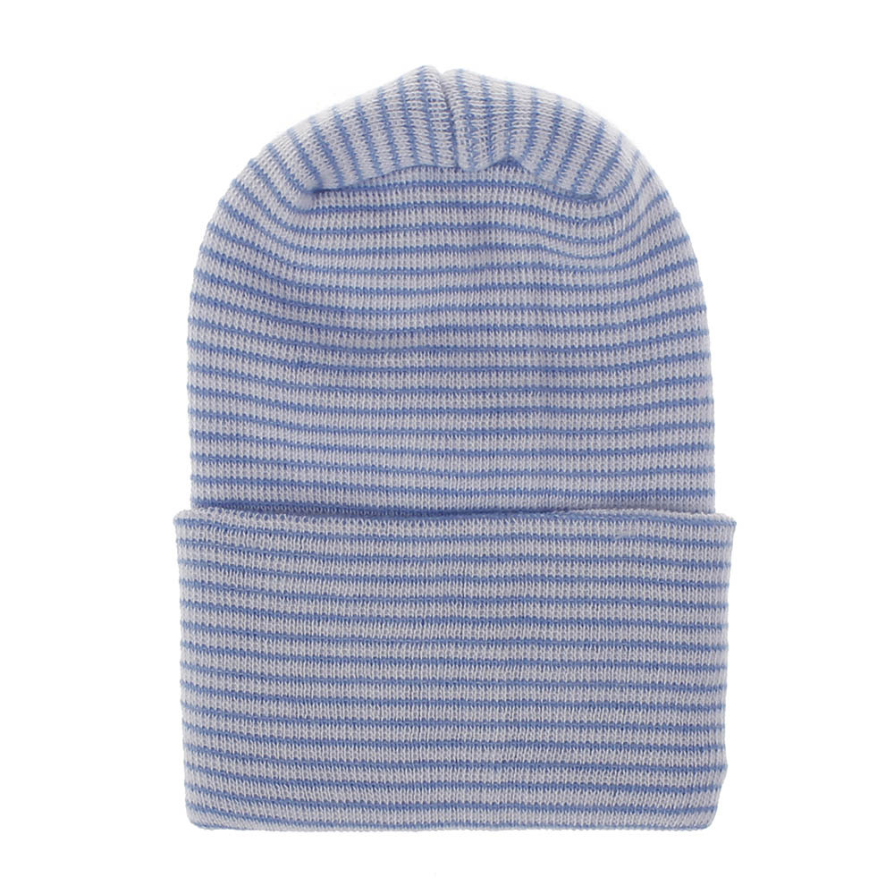 Picture of Double-Layer Thickeneded Warm Baby Hat Winter Fetal Hat Super Soft Material Yarn Baby Knitted Hat Pullover Hat