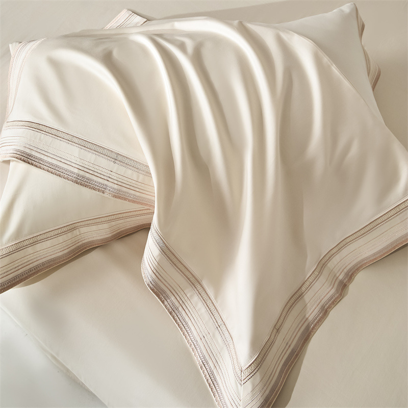 Picture of High-End 210-Count Xinjiang Long-Staple Cotton Four-Piece Set Class a Pure Cotton Bed Bed Sheets Quilt Cover Satin Cotton Accessible Luxury Set 4
