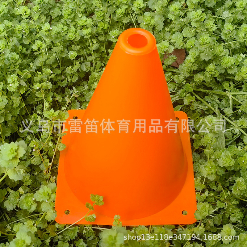 18cm sign barrel top opening 18cm barricade sign cone sign football training equipment equipment cross border