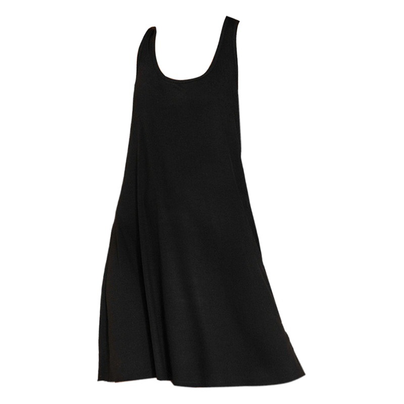New Cross-Border Foreign Trade European and American Nightgown Viscose Elastic Casual Pajamas Women's Vest Skirt Can Be Worn Outside Home Clothes Wholesale