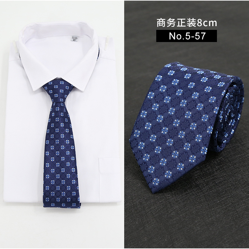 Picture of New Style Tie Men's Formal Business Casual Simple Style Solid Color Striped Arrow-Shaped Tie Manufacturer Ready Stock Wholesale