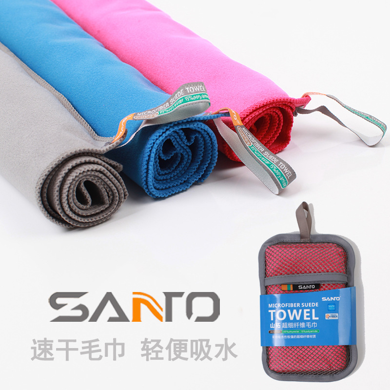 SANTO shantuo sports towel quick-drying moisture wicking quick-drying towel travel portable swimming business