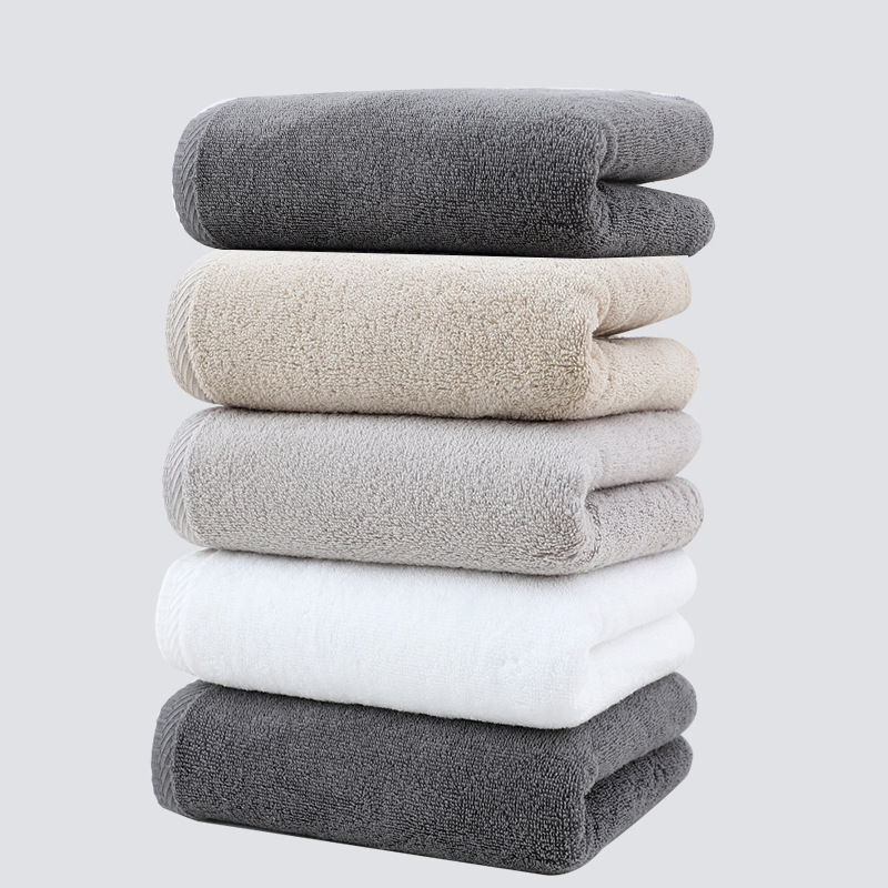 Picture of Cotton towel 5 pack Amazon cross-border European and American Foreign trade wholesale absorbent quick-drying cotton face towel face towel