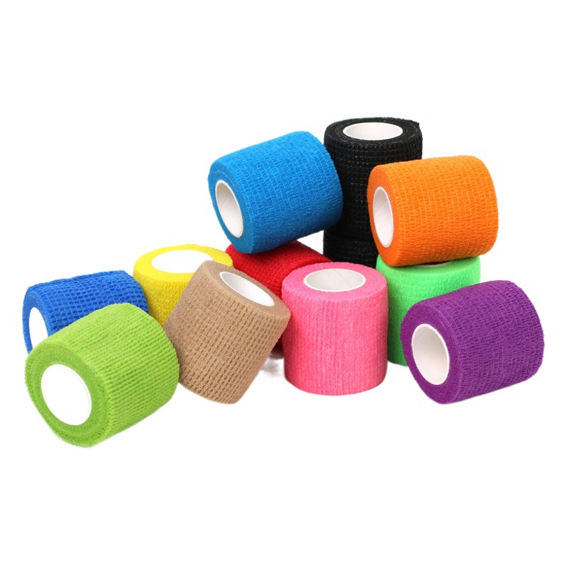 Spider Silk Sports Elastic Bandage Pet Camouflage Self-Adhesive Bandage Custom Elastic Non-Woven Bandage Self-Adhesive Bandage Customization