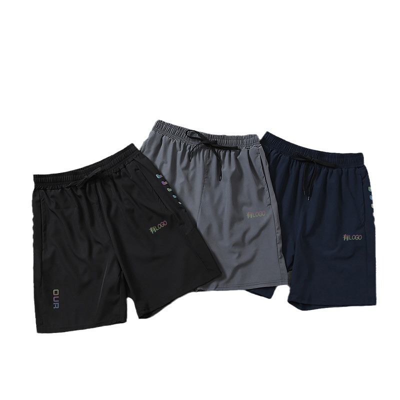 Picture of Brand Bulk in stock Quick-drying Sports Stretch Shorts Men's Summer Loose Fitness Running Basketball Swimming Pants