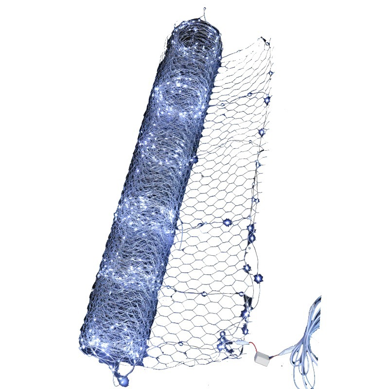 Picture of Led fishing net light star sky top atmosphere light wedding star sky net light layout wire light string all over the sky star decorative lights