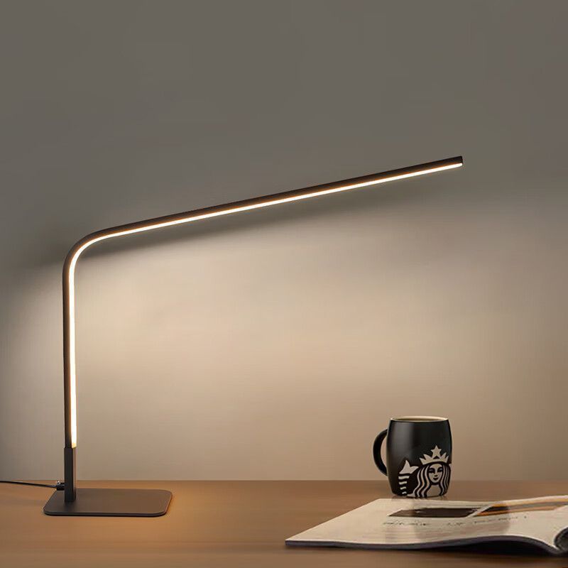 Picture of Internet celebrity floor lamp, living room simple curved lamp, room decoration, layout, Nordic flooring, minimalist atmosphere, ins style