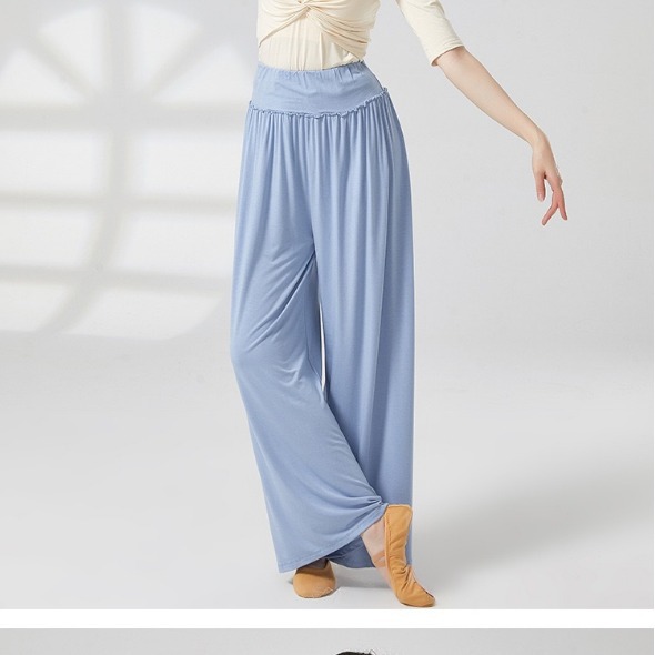 Adult Dance Wide Leg Pants Dance Practice Clothes Modern Dance Chinese Classical Dance Dancing Pants Dance Pants Loose Slim