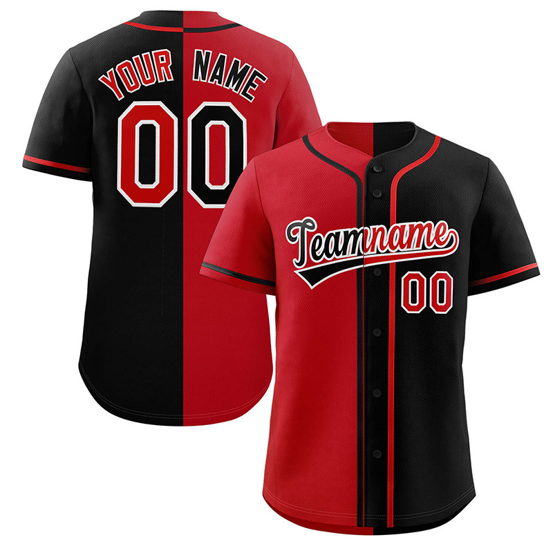 Picture of New Baseball Suit Cardigan Short Sleeve Training Sports American Cross-border Game Baseball Suit Printed Button Breathable Jersey