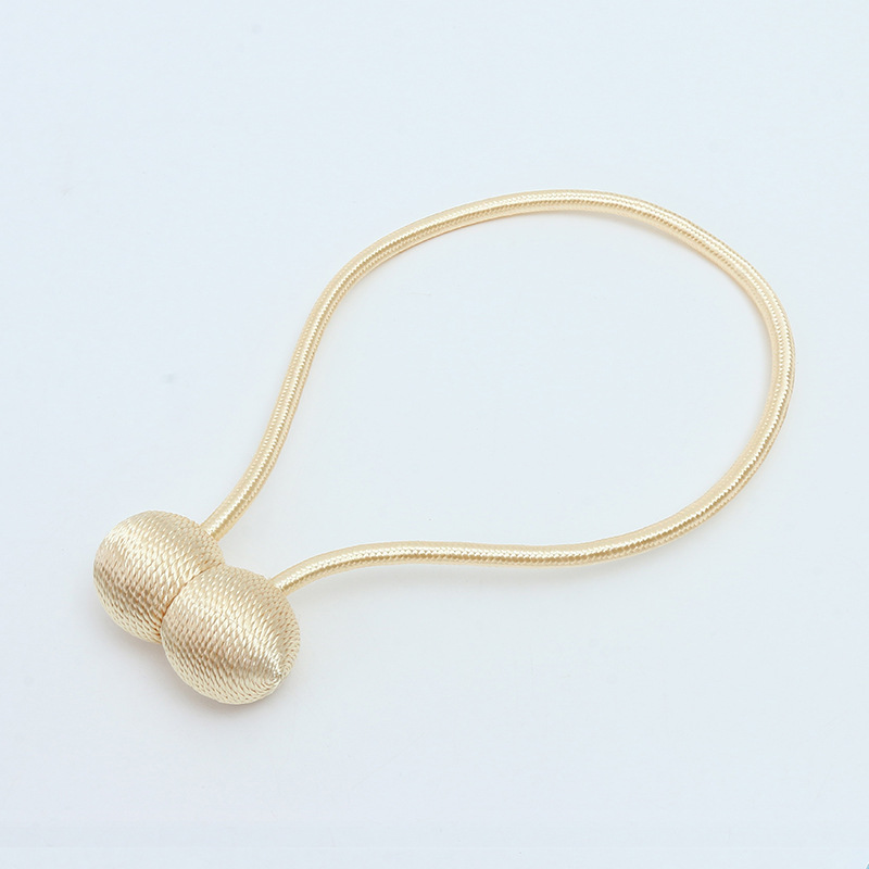 Picture of Curtain Straps Wholesale Cross-Border Punch-Free Headphone Magnetic Curtain Straps Oxford Curtain Buckle Drawstring Accessories