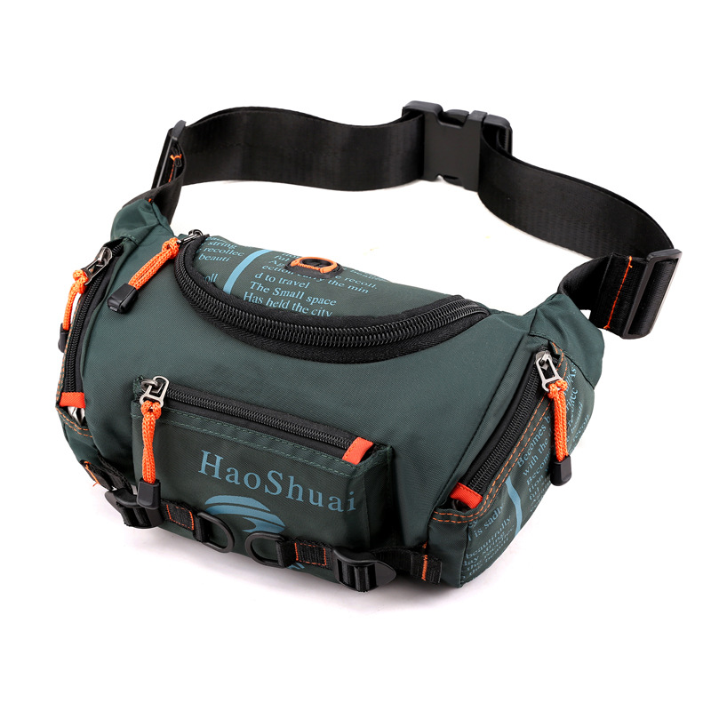 Picture of New Multifunctional Outdoor Waist Bag Sports Men's Shoulder Crossbody Bag Waterproof Chest Bag Cycling Climbing Large Capacity Waist Bag