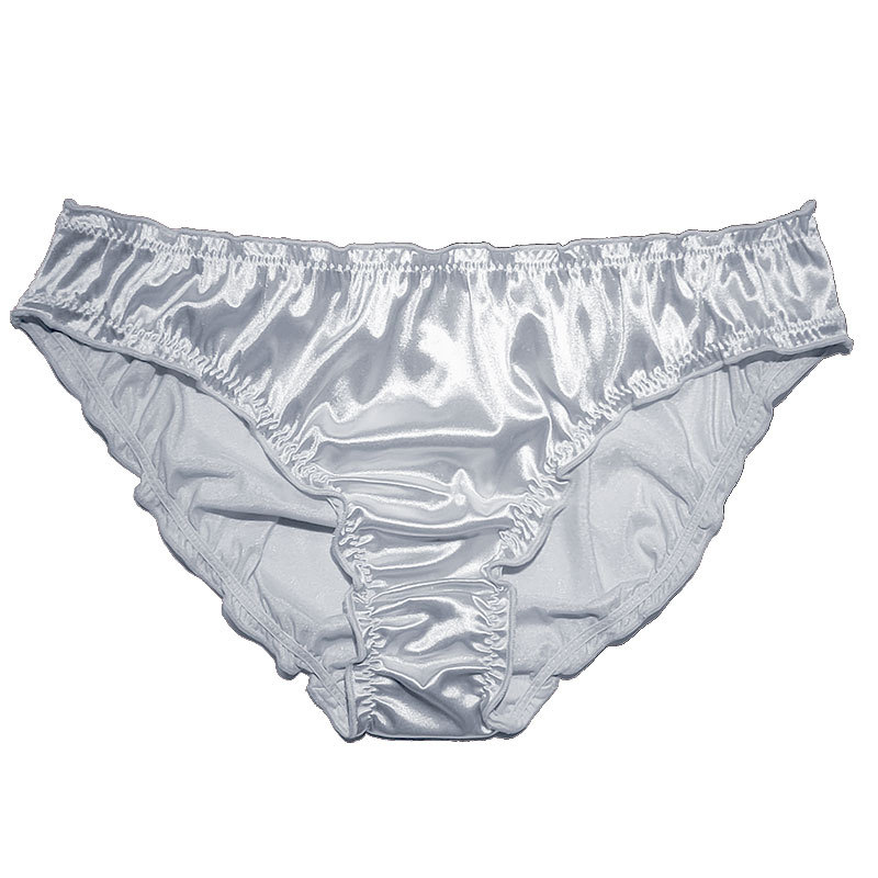 Picture of Cross-border Amazon Large Size Women's Underwear Low Waist European and American Sexy Soft Comfortable Super Stretch Color Thong Pure Cotton