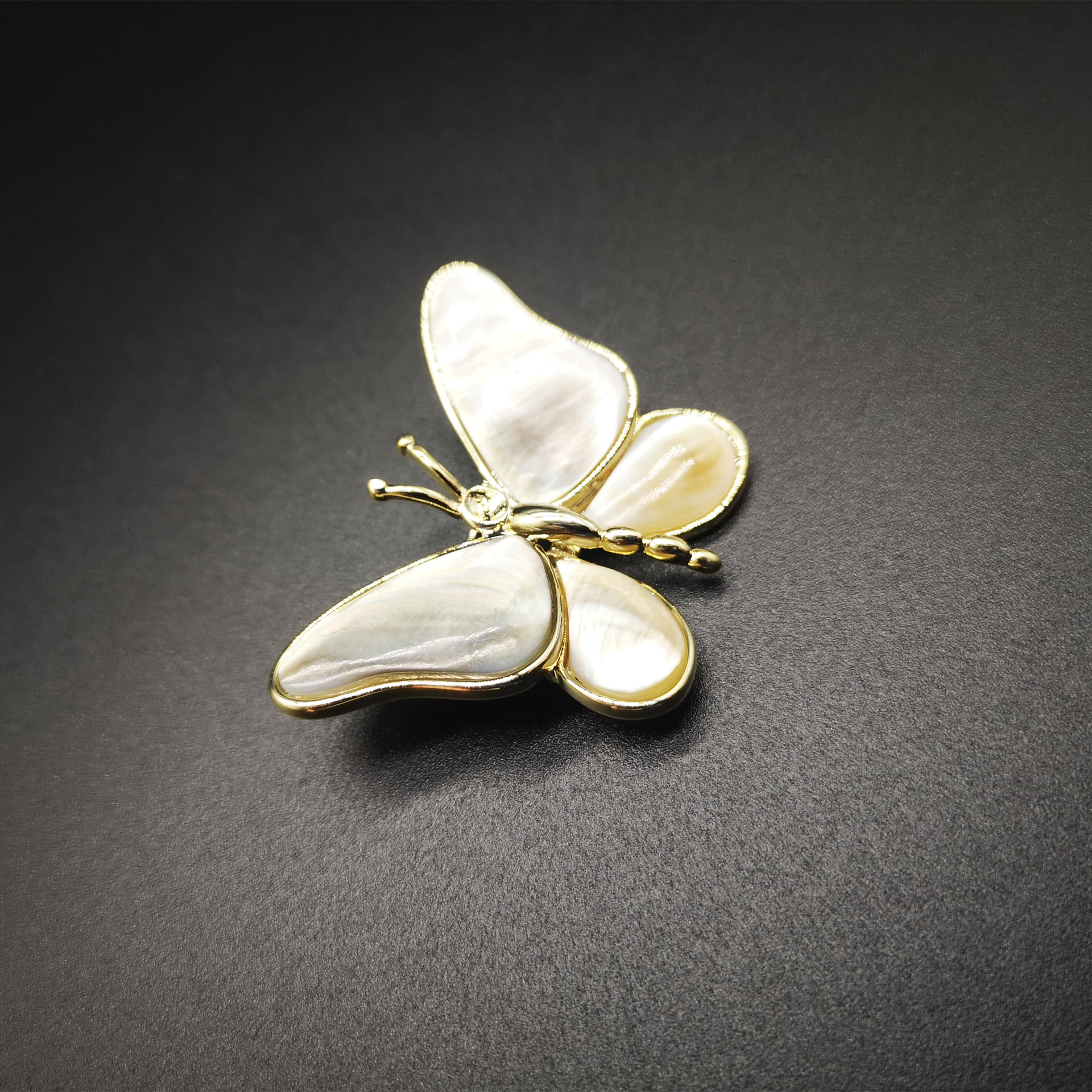 Picture of Private Custom Suit Brooch Star Custom Evening Dress Butterfly Brooch White Collar Clothing Decorations