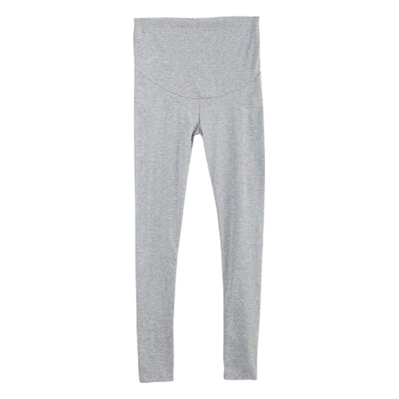 Maternity Leggings New Spring and Autumn Thin Solid Color Slim High-Waisted Belly Support Long Pants High Elasticity Summer Versatile Trendy Skinny Pants