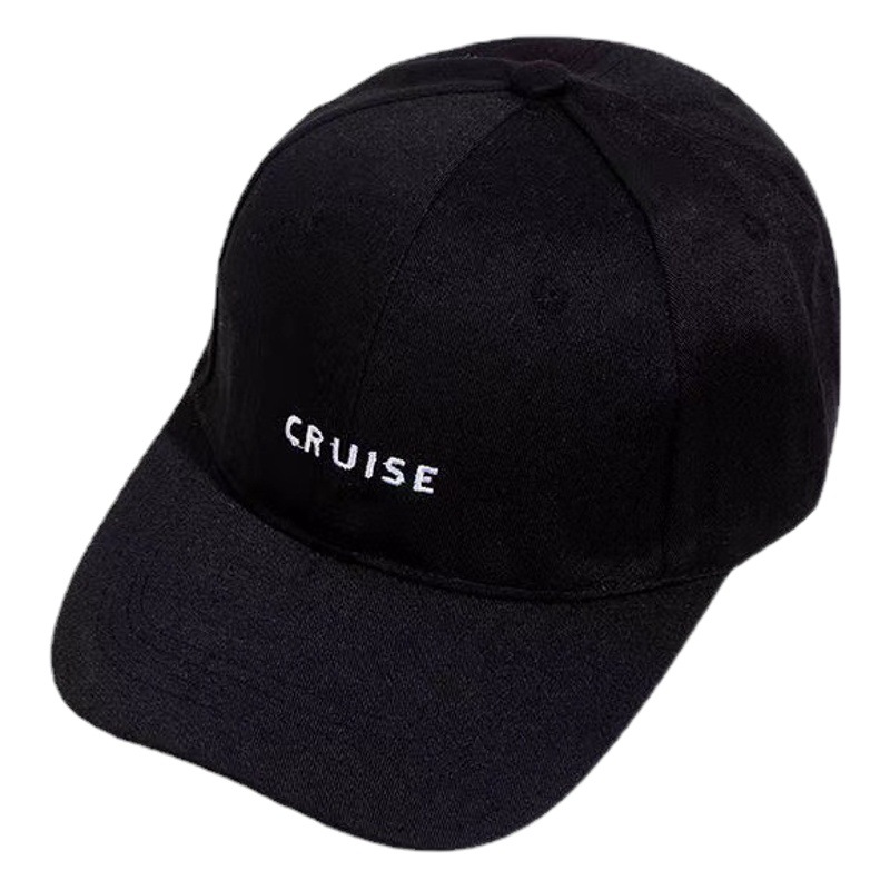 Western style hat online celebrity ins English letters embroidered peaked cap small fresh baseball cap Japanese style age-reducing simple cap