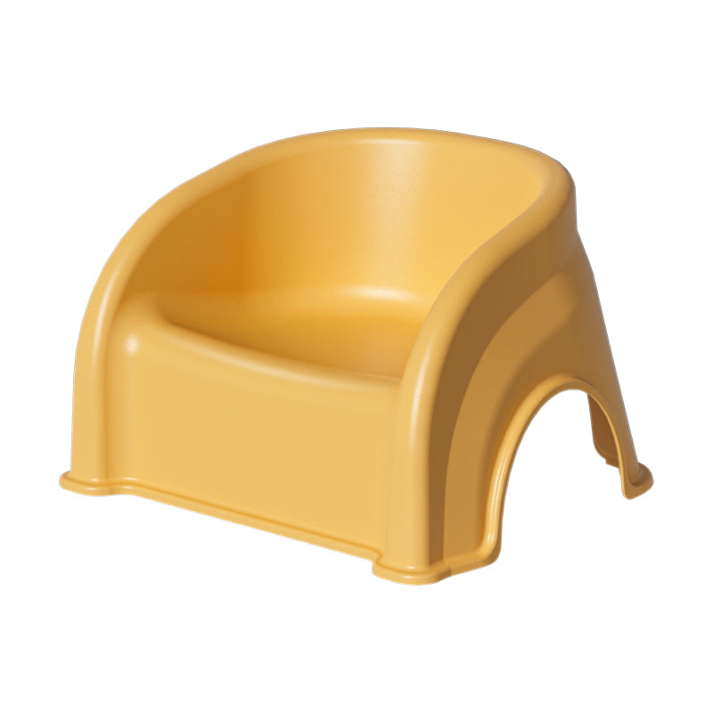 Picture of Children's stool thickened baby backrest chair toddler dining chair home small bench bath non-slip seat changing shoe stool